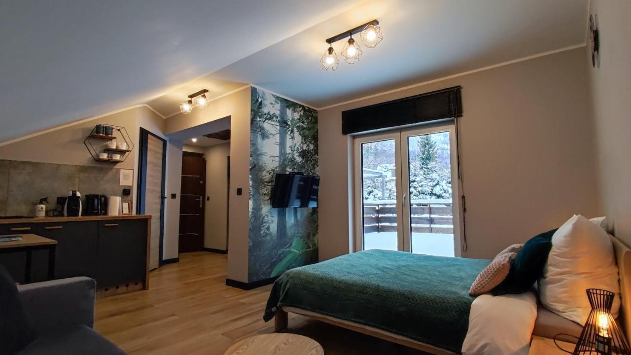 Apartament Olimpijska 54 Z Prywatnym Jacuzzi Na Tarasie Szczyrk Exteriör bild