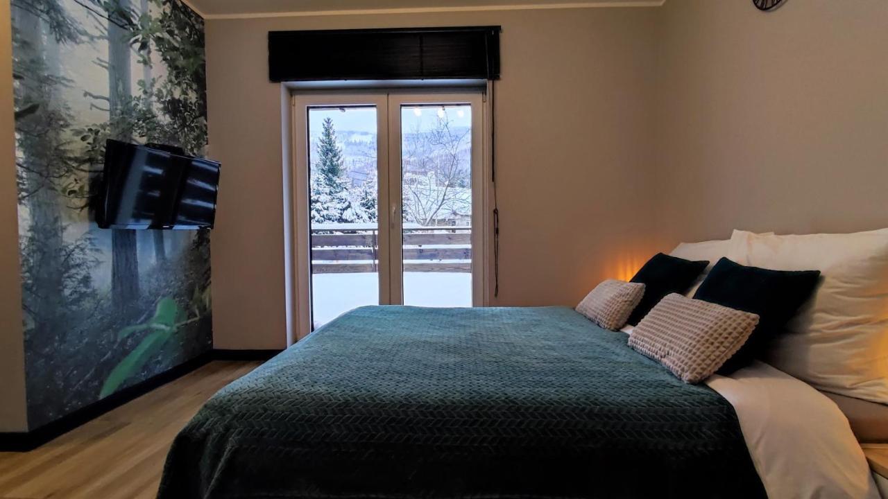 Apartament Olimpijska 54 Z Prywatnym Jacuzzi Na Tarasie Szczyrk Exteriör bild